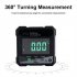 Digital Angle Finder LCD Backlight Display Cube Inclinometer CR20323V Lithium Battery Powered Table Saw Miter Protractor Woodworking Measuring Tool green DLW30 