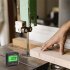 Digital Angle Finder LCD Backlight Display Cube Inclinometer CR20323V Lithium Battery Powered Table Saw Miter Protractor Woodworking Measuring Tool green DLW30 
