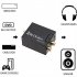 Digital Audio Decoder Amplifier Portable 3 5mm Jack Coaxial Fiber Digital To Analog Audio Aux rca L r Converter black
