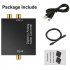 Digital Audio Decoder Amplifier Protable 3 5mm Jack Coaxial Optical Fiber Digital To Analog Audio Aux Rca L r Converter Host   USB cable   optic cable