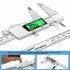 Digital Caliper  0 6inch Vernier Caliper with LCD Screen  High Accuracy Metal Shell Electronic Micrometer Caliper