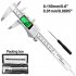 Digital Caliper  0 6inch Vernier Caliper with LCD Screen  High Accuracy Metal Shell Electronic Micrometer Caliper