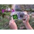 Digital Camcorder which can operate as a high quality video camera for recording AVI video  a digital photo camera  and even as a PC Web Camera 