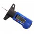 Digital Car Tire Tread Depth Gauge Meter Built in Bluetooth Transmission Thickness Gauges Blue