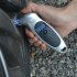 Digital Car Tire Tyre Air Pressure Gauge Meter LCD Display Manometer Barometers Tester for Car Truck Motorcycle Bike Silver