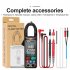 Digital Clamp Meter 6000 Counts Aneng St212 Dc ac Current 400a Multimeter Large Color Screen Voltage Tester Hz Ncv Ohm ST212 Red  DC current 