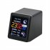 Digital Clock Day Date Temperature Display Digital Alarm Clock With LCD Screen Touch Control WIFI Clock Automatic Weather Update White