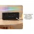 Digital Clock Large LED Number Time Display Clock Dynamic RGB Color Changing Electronic Clocks with 3 Weekday Modes Black