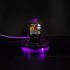 Digital Clock Smart WIFI LED Clock Automatic Update Time Calendar Digital Display RGB Tabletop Clock Home Decorations black