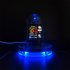 Digital Clock Smart WIFI LED Clock Automatic Update Time Calendar Digital Display RGB Tabletop Clock Home Decorations black