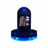 Digital Clock Smart WIFI LED Clock Automatic Update Time Calendar Digital Display RGB Tabletop Clock Home Decorations black