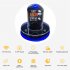 Digital Clock Smart WIFI LED Clock Automatic Update Time Calendar Digital Display RGB Tabletop Clock Home Decorations black