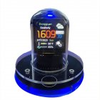 Digital Clock Smart WIFI LED Clock Automatic Update Time Calendar Digital Display RGB Tabletop Clock Home Decorations black