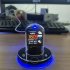 Digital Clock Smart WIFI LED Clock Automatic Update Time Calendar Digital Display RGB Tabletop Clock Home Decorations black