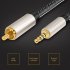 Digital Coaxial Audio Video Cable Hdtv Stereo Spdif Rca To 3 5mm Male Jack Plug Line For Tv Amplifier 2 meters