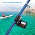 Digital Fishing Line Counter 999 9 meters fishing line contador Electronic line length counter Fishing Tools black