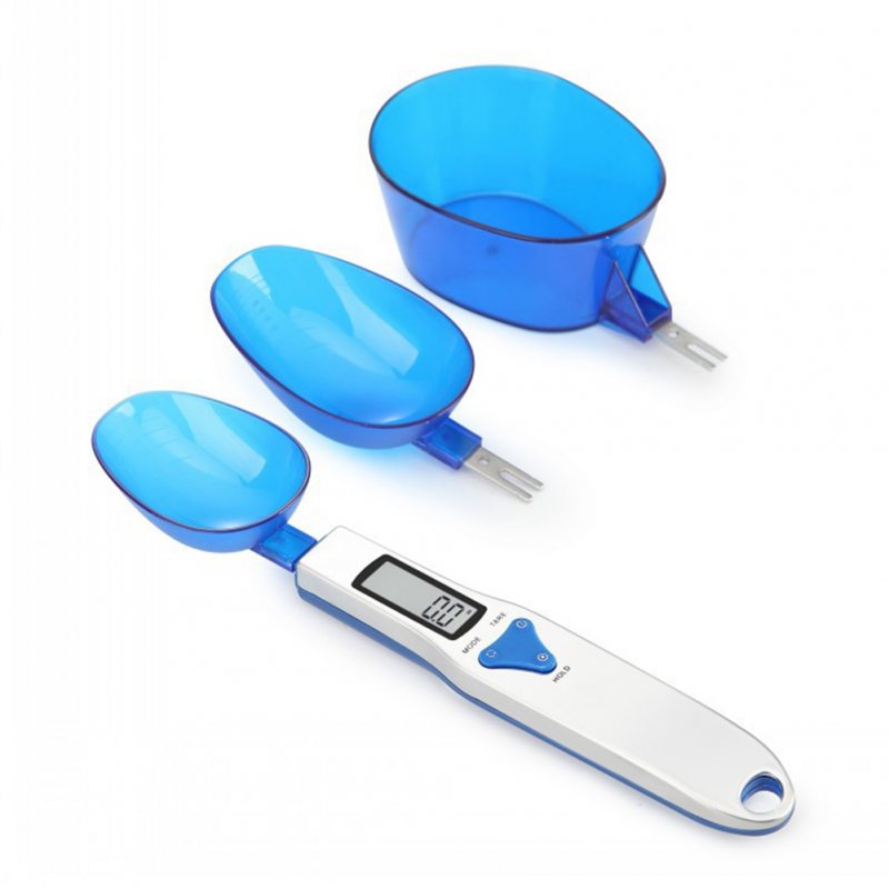 Digital Food Scale Kitchen Electronic Measuring Weighing Spoon with LCD Display 300g/0.1g+ three spoons