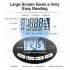 Digital Hand Strength Measurement Durable Multipurpose Hand Grip Measuring Tool Portable Grip Strength Meter Black