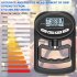 Digital Hand Strength Measurement Durable Multipurpose Hand Grip Measuring Tool Portable Grip Strength Meter Black
