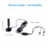 Digital Hd Tv Antenna Indoor Outdoor 2000 Miles Signal Antenna Tv Receiver Amplifier Radius Dvb t t2 Satellite Dish black
