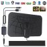 Digital Indoor Antenna Spider Pattern Full HD TV Local Channels Amplifier Signal Booster HDTV Antenna Satellite Signal Receiver  black