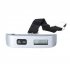 Digital Luggage Scale with LCD Backlight Portable Best for Travel  Silver 