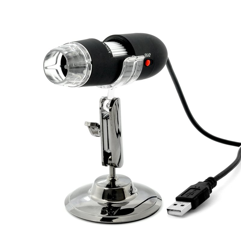 USB Digital Microscope with 200x Zoom