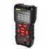 Digital Multimeter Professional 9999 Tester Thermocouple Kit Va Display Screen High configuration black