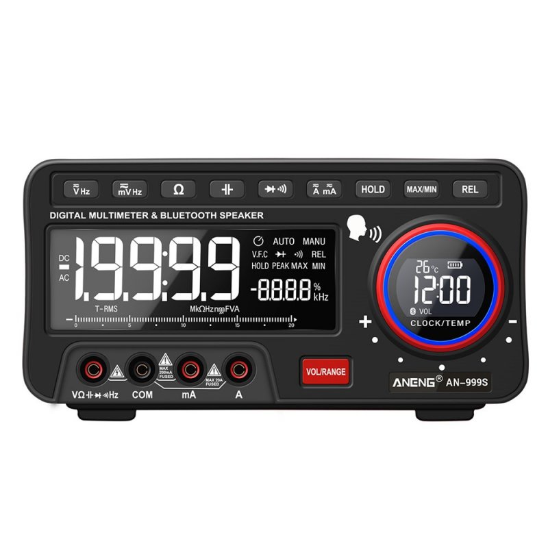 Digital  Multimeter With Desktop Bluetooth Audio High-precision Voice Broadcast With battery