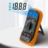 Digital Multimeter Xl830l Lcd Voltmeter Ammeter Ohm Tester Ohm Voltage Tester Color box  no battery 