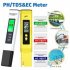 Digital Ph Meter Tds Tester 0 9999 Ppm Hydroponic Water Monitor For Drinking Water Aquariums Swimming Pools yellow white