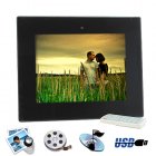 Digital Photo Frame with picture  music and video playback   The 10 4 inch multimedia display featuring a silky smooth slideshow function along with a static  f