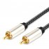Digital Rca To Rca Male Coaxial Audio Cable Tv Subwoofer Cord Portable Gold Plated Hi fi Coax Audio Line 1 5 meters