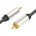 Digital Rca To Rca Male Coaxial Audio Cable Tv Subwoofer Cord Portable Gold Plated Hi fi Coax Audio Line 1 5 meters