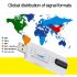 Digital Satellite Dvb T2 Usb Tv Stick for Dvb t2 dvb c fm dab Tv Tuner Usb Dongle Pk Mk809iv with RC White