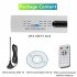 Digital Satellite Dvb T2 Usb Tv Stick for Dvb t2 dvb c fm dab Tv Tuner Usb Dongle Pk Mk809iv with RC White