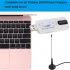 Digital Satellite Dvb T2 Usb Tv Stick for Dvb t2 dvb c fm dab Tv Tuner Usb Dongle Pk Mk809iv with RC White