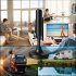 Digital TV Antenna Hdtv with Amplifier 3600 Mile Range Indoor Outdoor Amplified Antenna Black