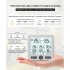 Digital Thermometer Hygrometer Meter High precision Temperature Humidity Monitor White