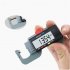 Digital Thickness Gauge  0 5 Inch 12 7mm  Resolution 0 0005  0 01mm  Inch Millimeter Conversion Thickness Gauge Measuring Tool For Paper  PU Leather  Metal Plat