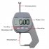 Digital Thickness Gauge  0 10mm  Inch Millimeter Conversion  0 01mm 0 005  Accuracy  Auto Off Thickness Gauge Measuring Tool For Paper PU Leather Flat head thic