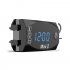 Digital Time Clock Thermometer Voltmeter 3 in 1 Led Electronic Watch 12v Ip67 Waterproof Green Light