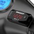 Digital Time Clock Thermometer Voltmeter 3 in 1 Led Electronic Watch 12v Ip67 Waterproof Green Light