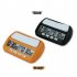 Digital Timer Digital Chess Race Timer 3 in 1 Multi Function Timers Professional Chess Clock Timer Portable Timer Orange