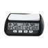 Digital Timer Digital Chess Race Timer 3 in 1 Multi Function Timers Professional Chess Clock Timer Portable Timer Orange