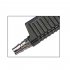 Digital Tire Inflator With Pressure Gauge Air Chuck With Rubber Hose Quick Connect Coupler Car Accessories  black