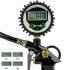 Digital Tire Inflator With Pressure Gauge Air Chuck With Rubber Hose Quick Connect Coupler Car Accessories  black