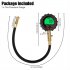 Digital Tire Pressure Gauge 255PSI Professional Accuracy LCD Display Air Pressure Gauge For Trucks Cars RVs black