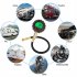 Digital Tire Pressure Gauge 255PSI Professional Accuracy LCD Display Air Pressure Gauge For Trucks Cars RVs black