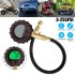 Digital Tire Pressure Gauge 255PSI Professional Accuracy LCD Display Air Pressure Gauge For Trucks Cars RVs black